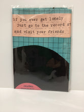 Load image into Gallery viewer, BOB HUB tea towel Sheree Coleman- If you ever get lonely