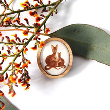 Load image into Gallery viewer, Cute Australia Wallaby Brooch