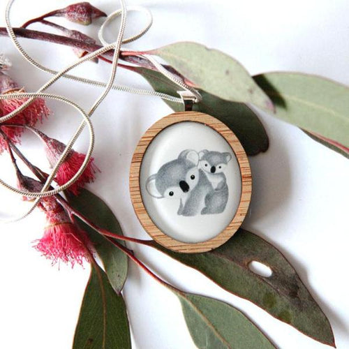 Cute Australia Koala Necklace