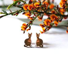 Load image into Gallery viewer, Cute Australia wallaby studs