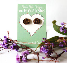 Load image into Gallery viewer, Cute Australia wombat studs