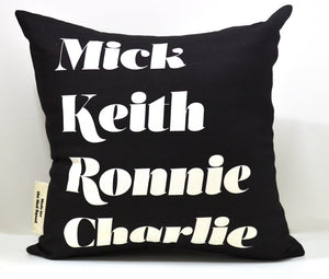 Rolling Stones Cushion