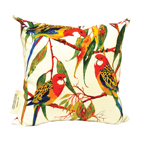 BOB HUB cushion cover - Eastern Rosella