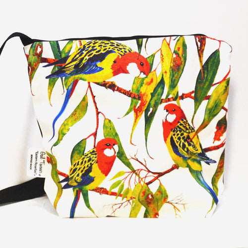 BOB HUB satchel bag - Eastern Rosellas