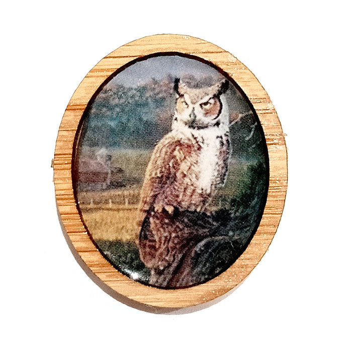 Sonia Brit Resin brooch - Owl