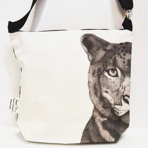 BOB HUB satchel bag - Snow Leopard