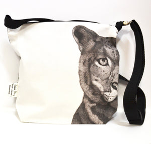 BOB HUB satchel bag - Snow Leopard