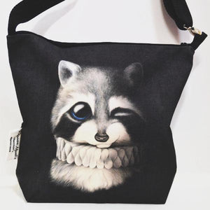 BOB HUB satchel bag - Raccoon