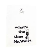 Load image into Gallery viewer, Sonia Brit Design tea towel Mr.Wolf