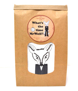 Sonia Brit Design tea towel Mr.Wolf