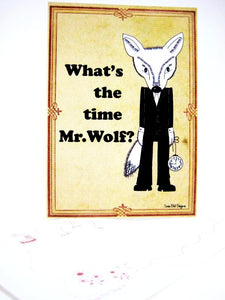 Sonia Brit card - Mr.Wolf
