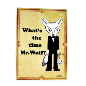 Sonia Brit card - Mr.Wolf
