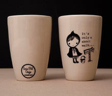 Load image into Gallery viewer, Sonia Brit design latte mug-short walk (1)
