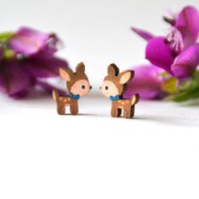 Load image into Gallery viewer, Sonia Brit studs - woodland deers